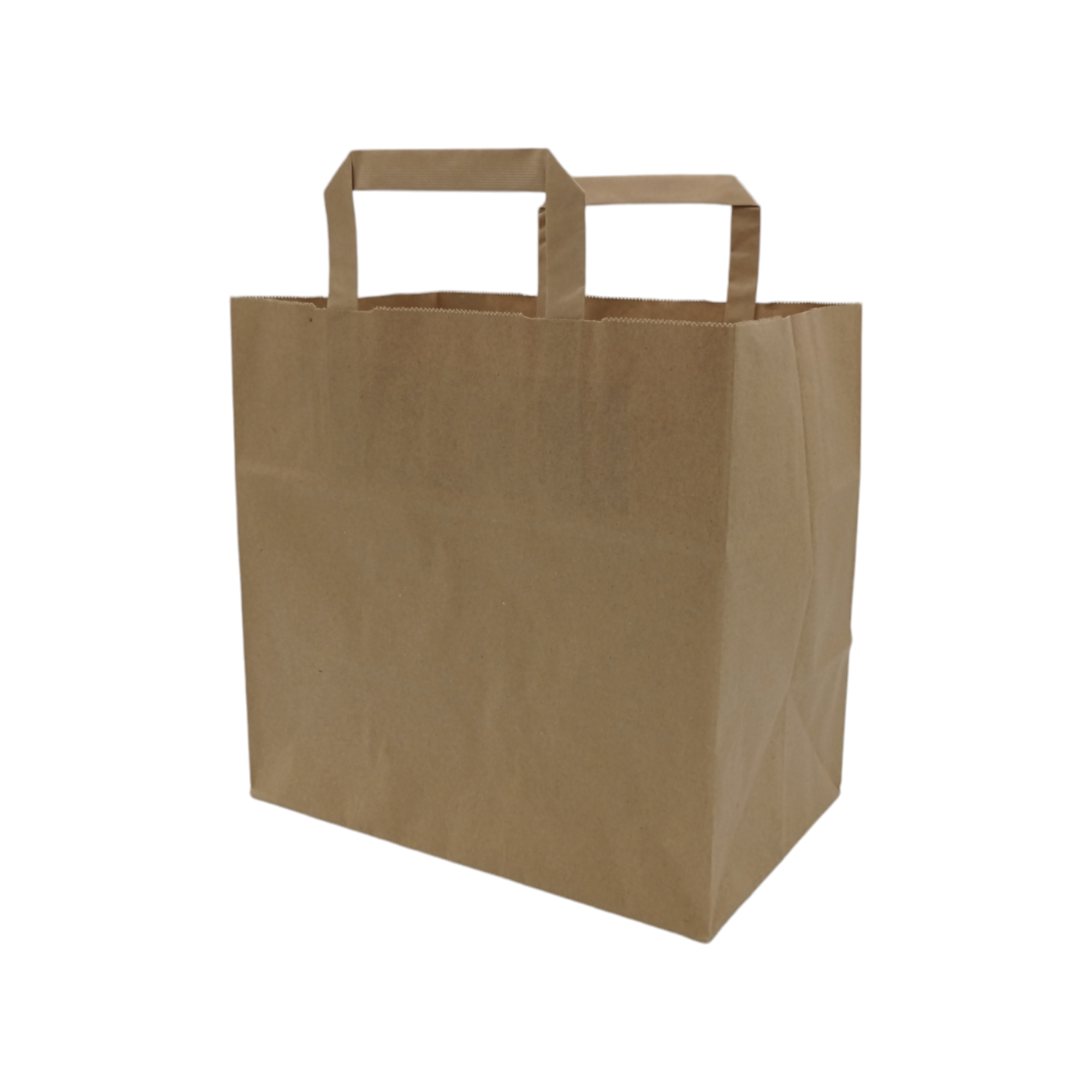 Sac cabas en papier kraft brun 26+17x25 cm